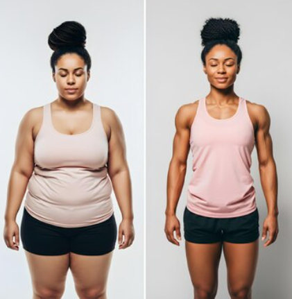 Antes e depois de Juliana R.