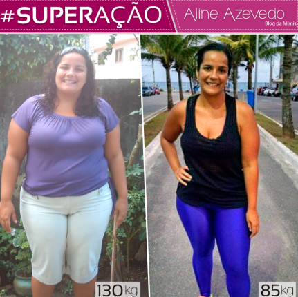 Antes e depois de Aline A.